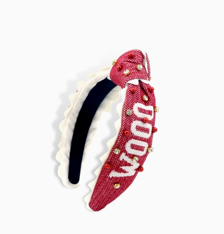 WOO PIG Cross Stitch Headband - Child Size