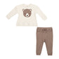 Baby Bear Applique - Jogger + Sweatshirt