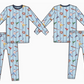 Batter Up Long Sleeve Jammies Set