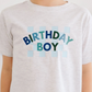Birthday Boy Checker Short Sleeve T-Shirt