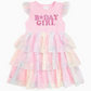 Birthday Girl Fairy Dust Short Sleeve Tutu Dress