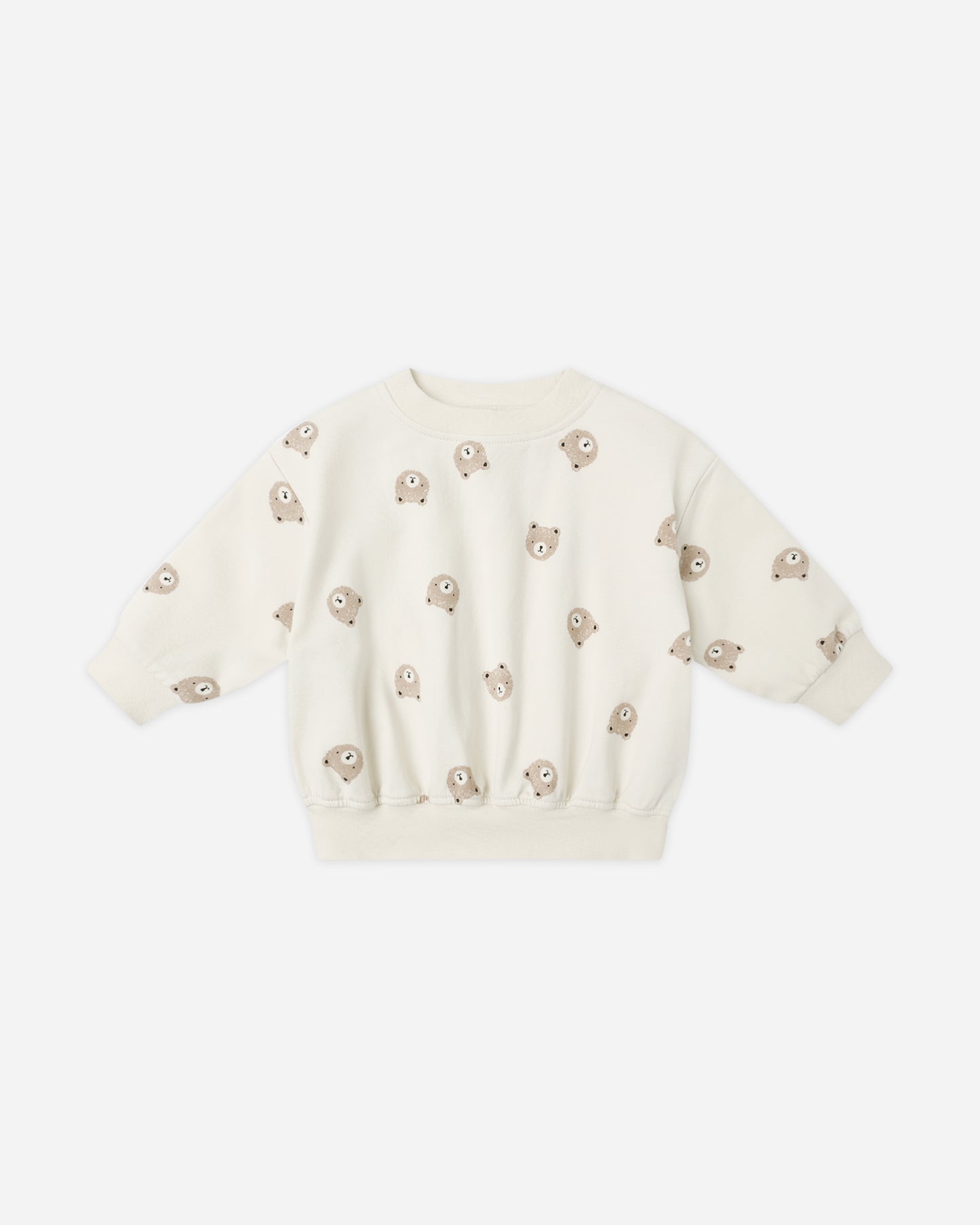 Relaxed Sweatshirt || Brown Bear