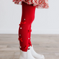 Ruby Red Bedazzled Tights