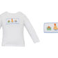 BIRTHDAY BOY´S - Boy´s white knit T-shirt L/S