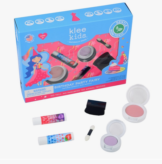 Birthday Party Fairy - Klee Kids Play Makeup 4-PC Kit