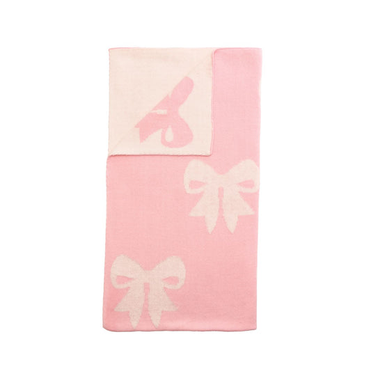 Bow Knit Blanket