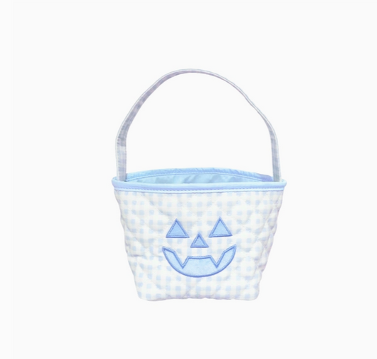 Petite Pumpkin Tote, Blue