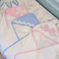 Blue Ric-Rac Hooded Towel