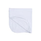 Stripe Classic Blue 2 Ply Blanket W/ Binding