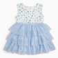 Sky Floral Tank Tutu Dress