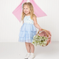 Sky Floral Tank Tutu Dress