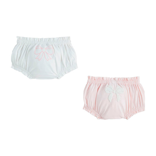 Bow bloomer - Pink or White