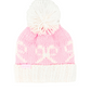 Bows Bobble Hat, Pink