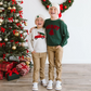 Merry Patch Christmas Knit Sweater
