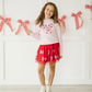 Candy Cane Coquette Sequin Christmas Tutu