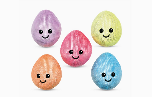 Chocolate Easter Egg Buddies Packaging Fleece Plush