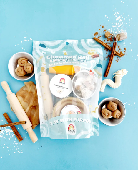 Cinnamon Roll Kiddough Play Kit
