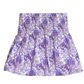 Ruched Circle Skirt - Concord Floral