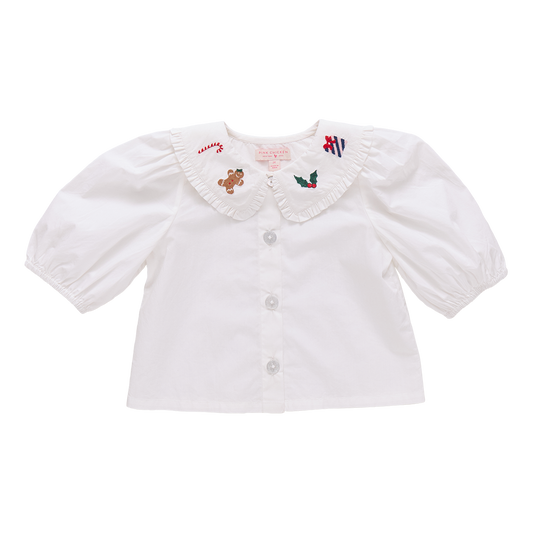 Girls Noelle Top - Christmas Characters