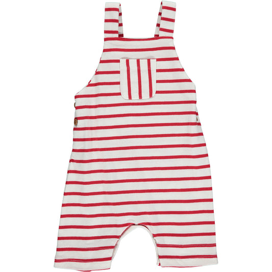 Dandy Overall - Red Stripe