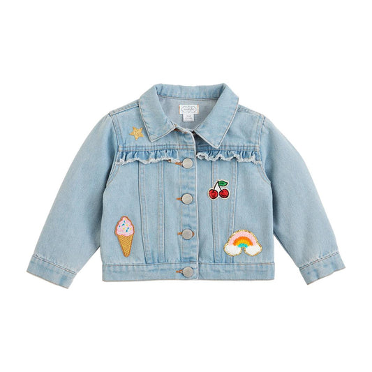 DENIM PATCH JACKET