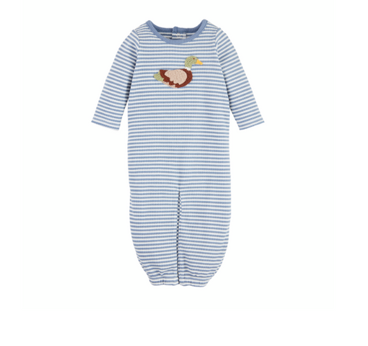 Crochet Duck Sleeper Gown