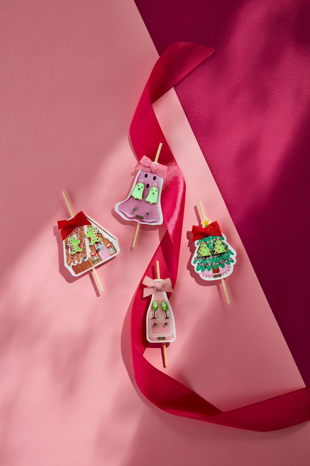 Mud Pie Glow In The Dark Holiday Earring Sets