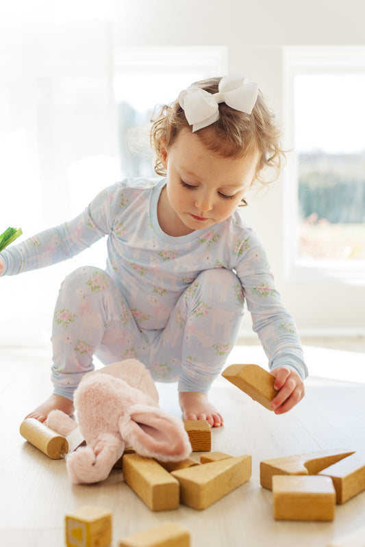 Easter Lambs 2pc Jam Set