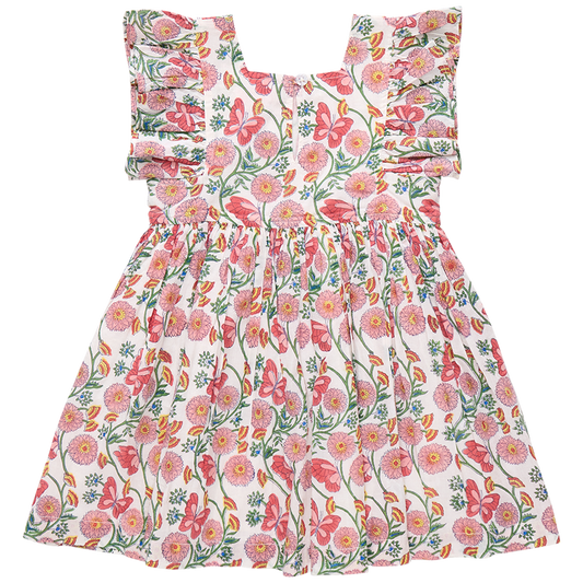 Girls Elsie Dress | Butterfly Vines