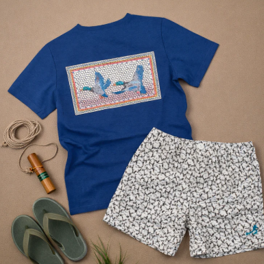 Ridge Athletic Tee || Delta Wings Mosaic