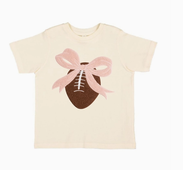 Coquette Football Patch Short Sleeve T-Shirt