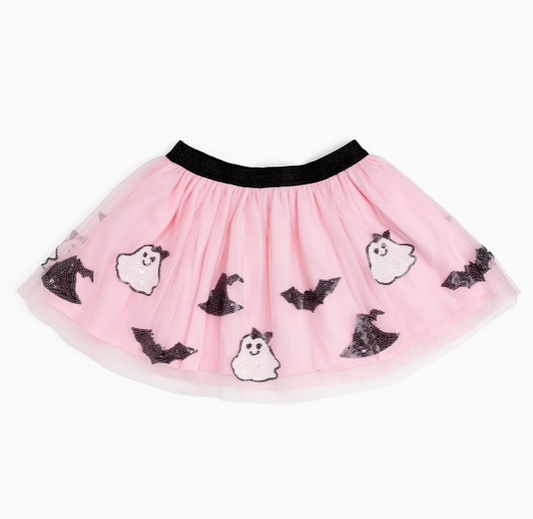 Spooky Babe Sequin Halloween Tutu