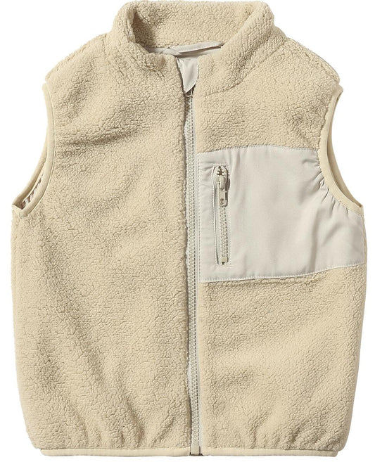 GILT SHERPA VEST