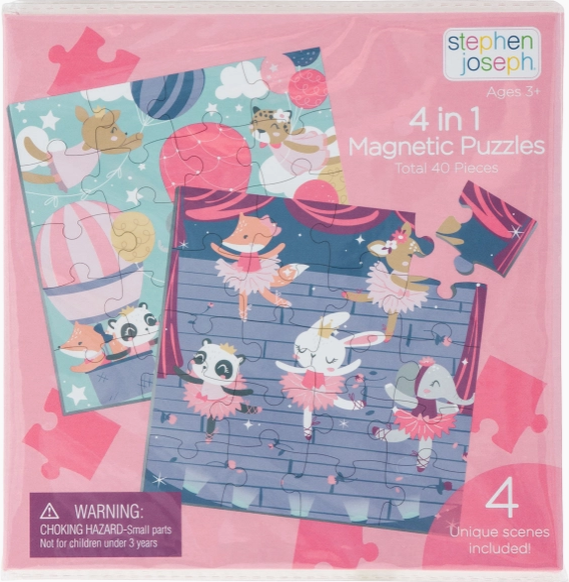 4 in 1 Magnetic Puzzle Book