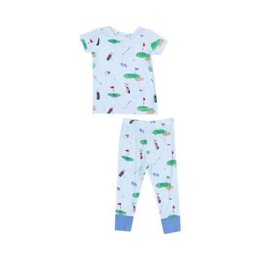 Golf Things Blue S/s Loungewear Set