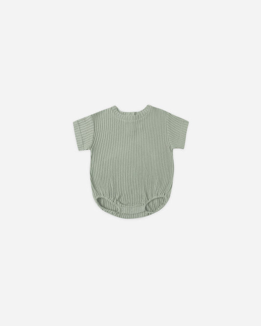 Relaxed Bubble Romper || Fern