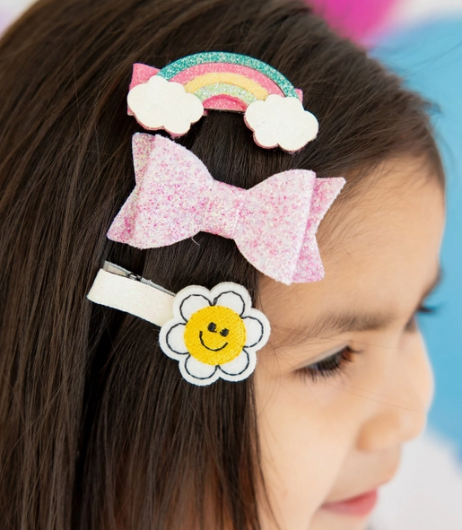 Groovy Clip Set - Kids Hair Clip Set