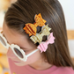 Golden Blush Bow Clip Set