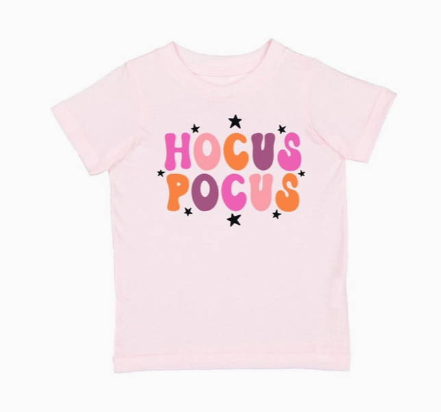 Hocus Pocus Halloween Short Sleeve T-Shirt - Kids Tee