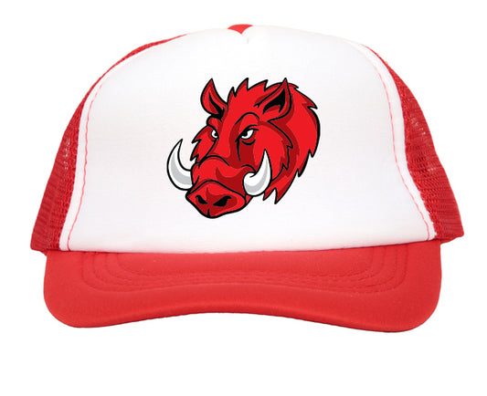 Hogs Patch on Youth Trucker Cap