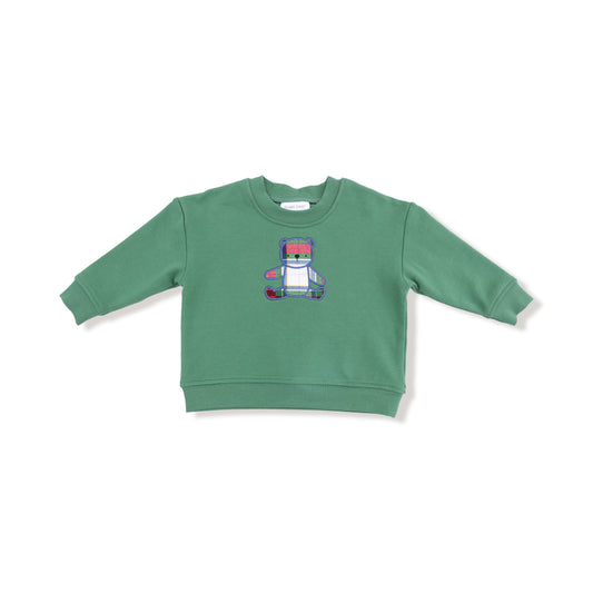 Holiday Plaid - Drop Sleeve Sweatshirt