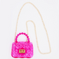 Pearl Handle Jelly Purse - Multiple colors