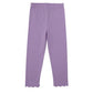 Scallop Leggings- Lavender