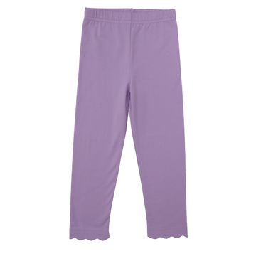 Scallop Leggings- Lavender