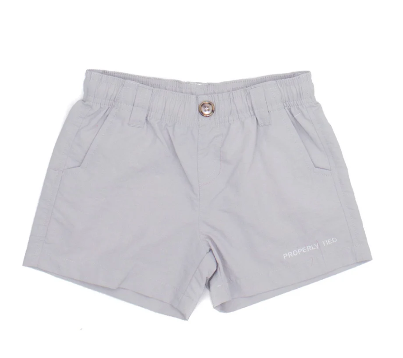 Boys Mallard Short - Light Grey