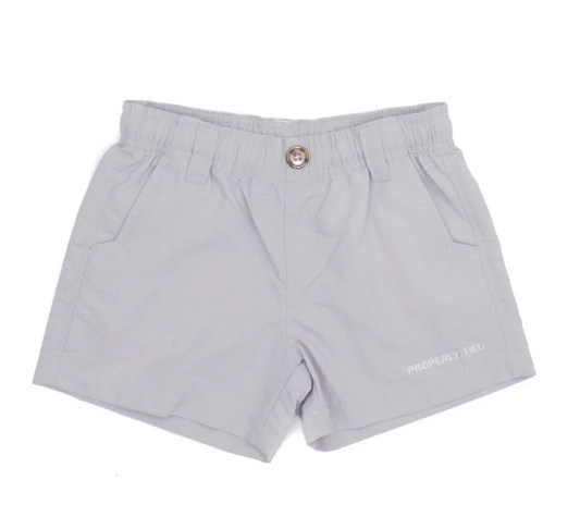 Boys Mallard Short - Light Grey