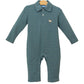 Mallard Embroidery Polo Romper