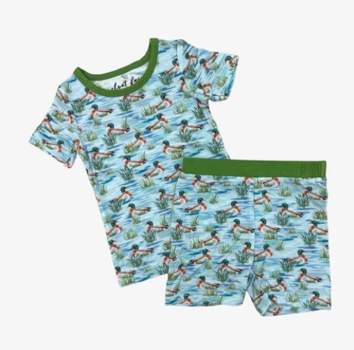 bamboo pajama set || maui mallards