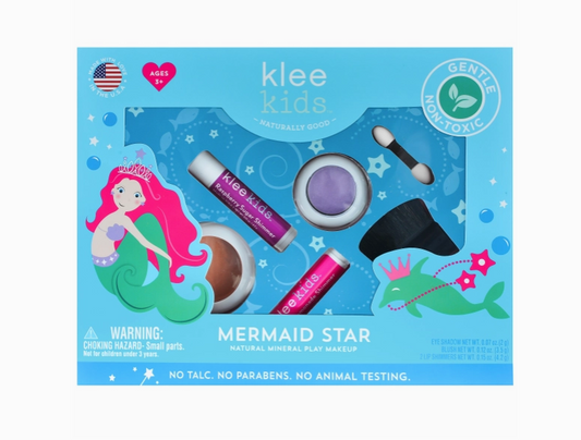 Mermaid Star - Klee Kids Natural Play Makeup 4-PC Kit