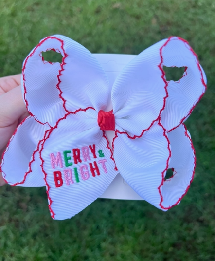 Merry & Bright Hair Bow